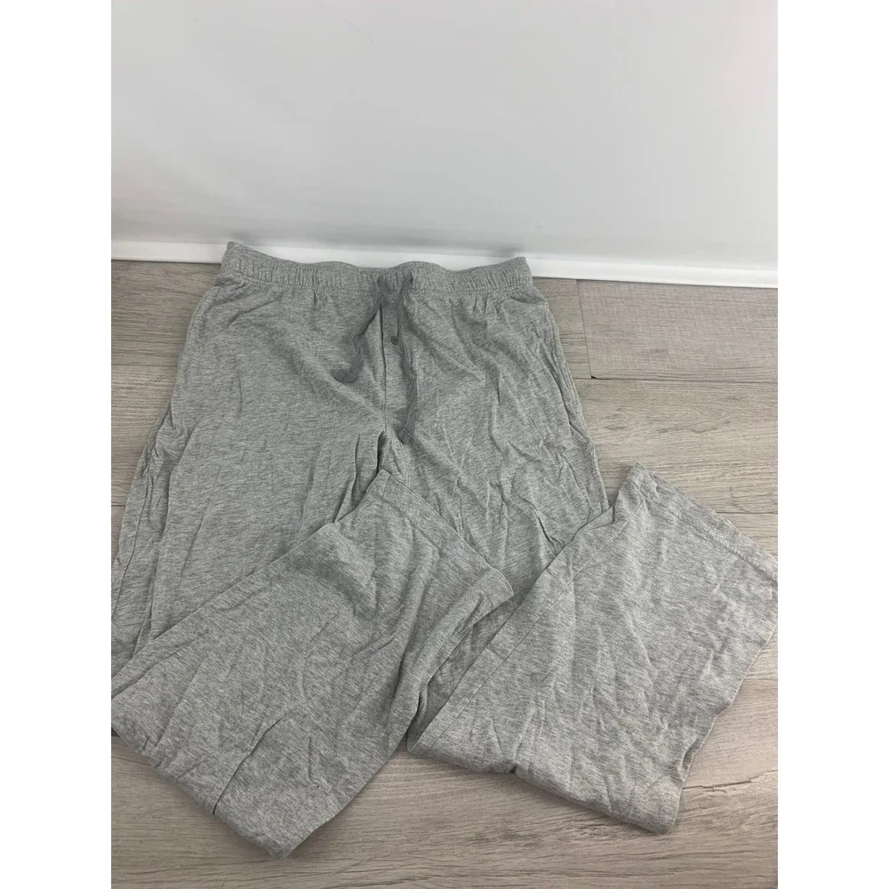 Goodfellow & Co Mens Pajama Pants Gray Cotton Modal Lounge Bottoms Size M 2485